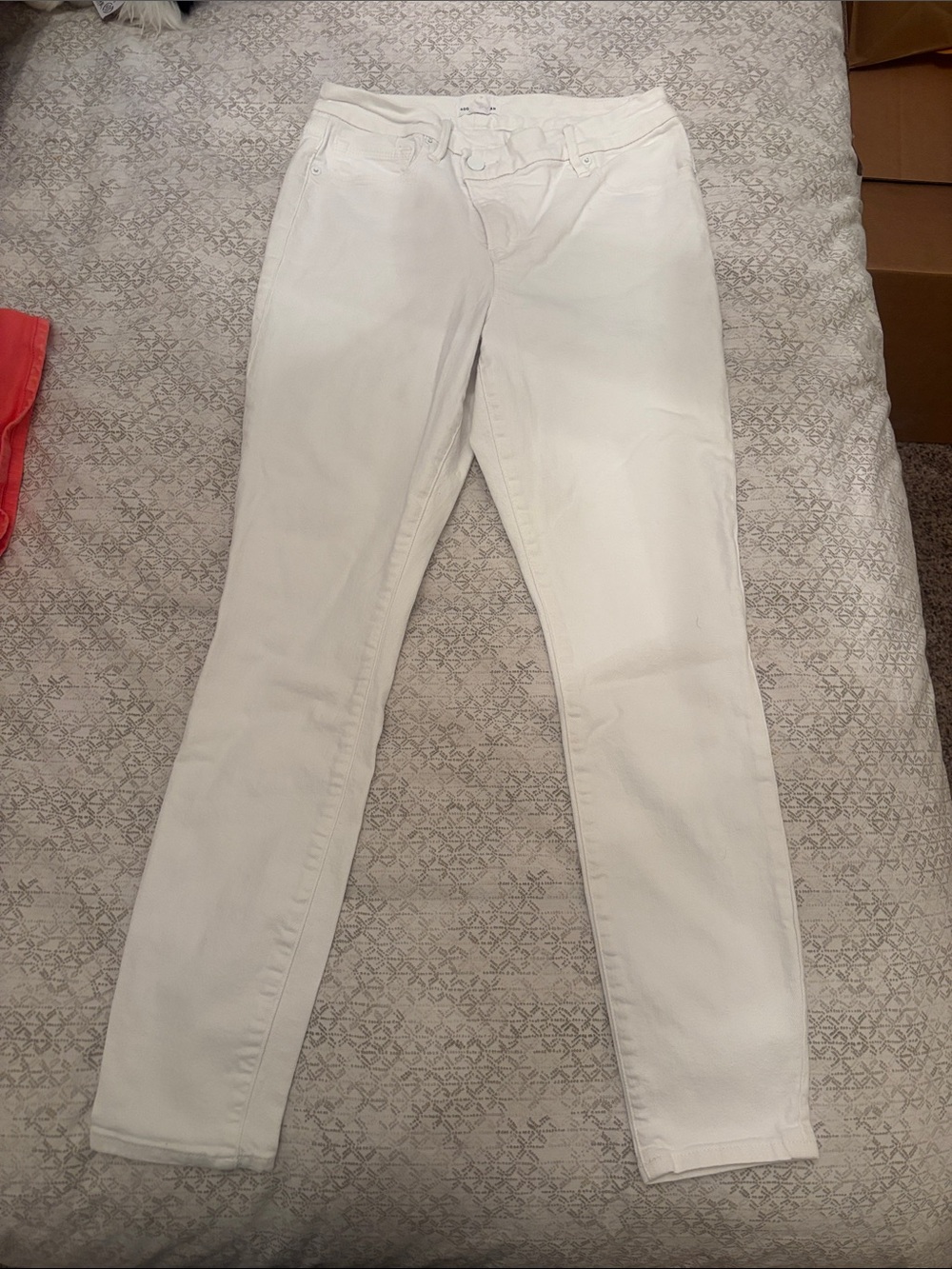Good American White Skinny Jeans
